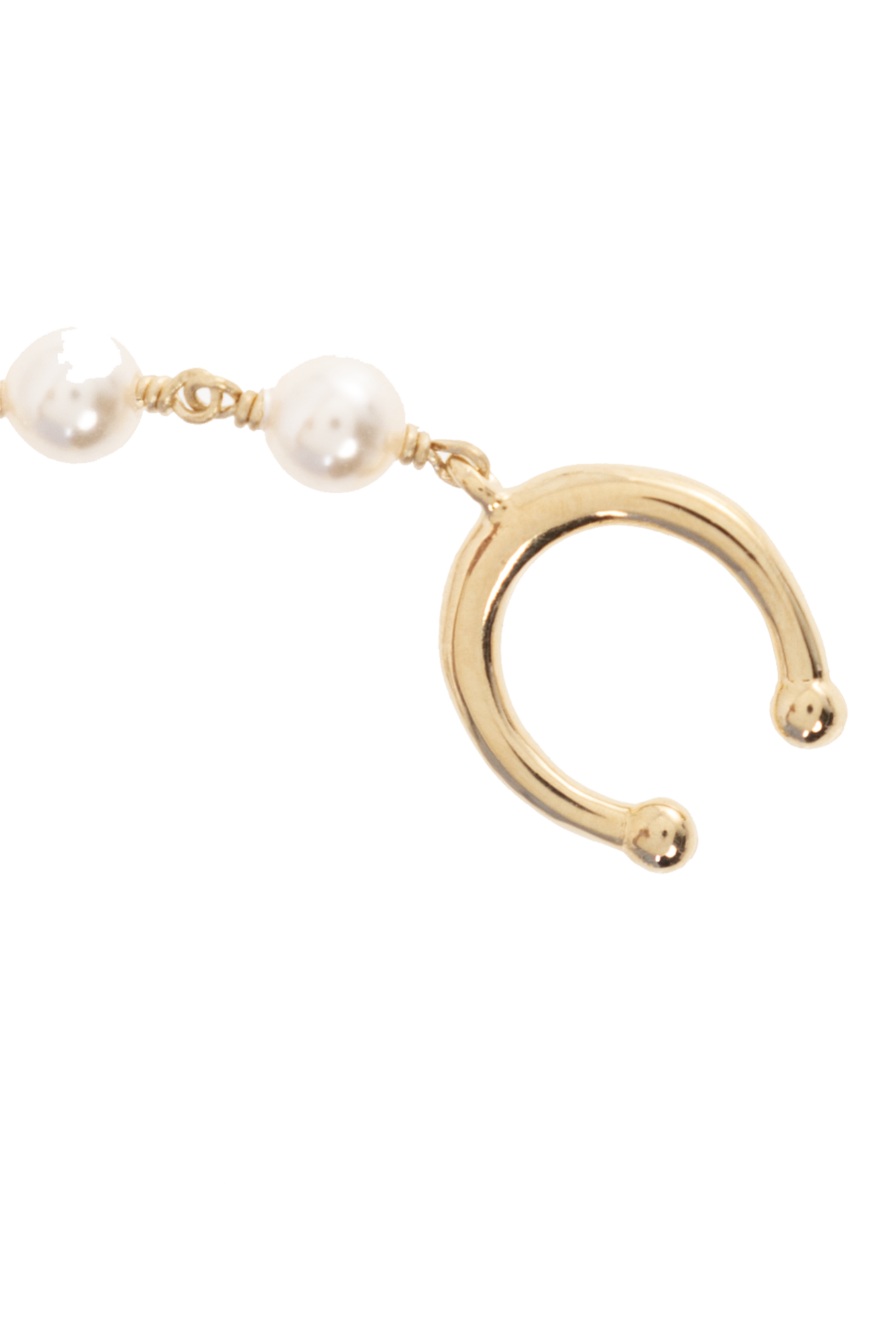 Gold 'Samara' ear cuffs Vivienne Westwood - Vitkac GB